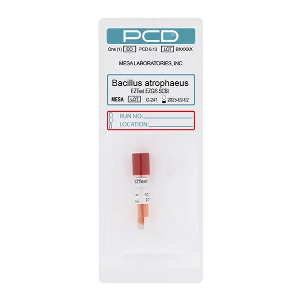 PCD EZTest EZG6 selbstentwickelnde biologische Indikatoren (SCBI)